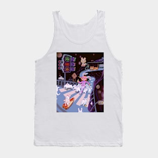 Rabbit Crossing Time Tank Top